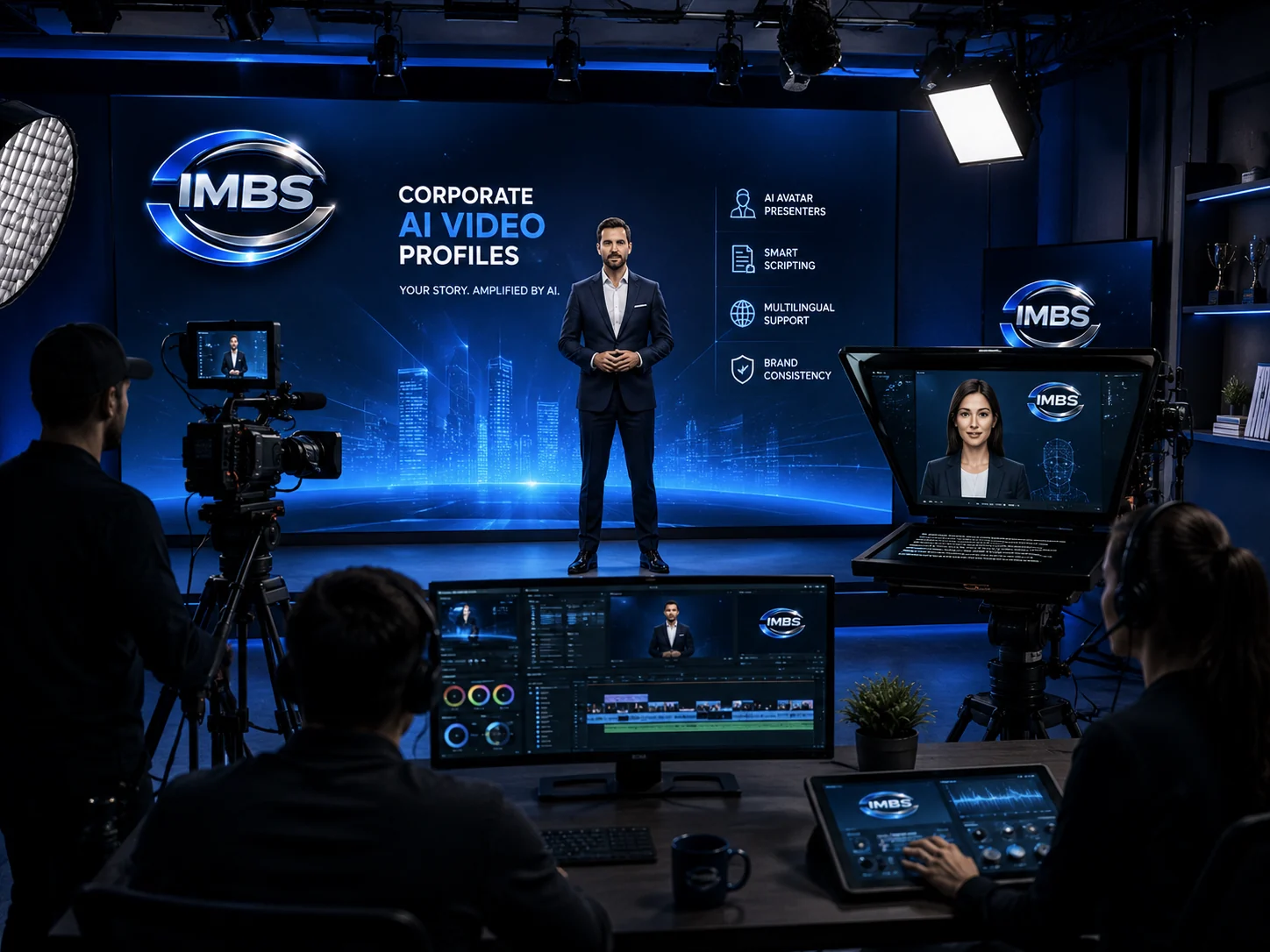 Corporate AI Video Profiles — IMBS professional service