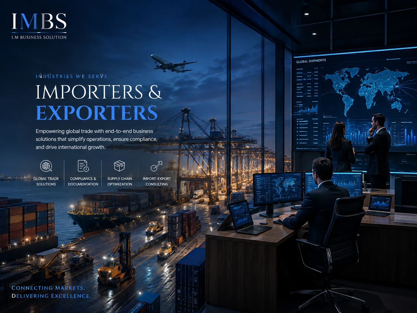 Importers & Exporters — industry served by IMBS