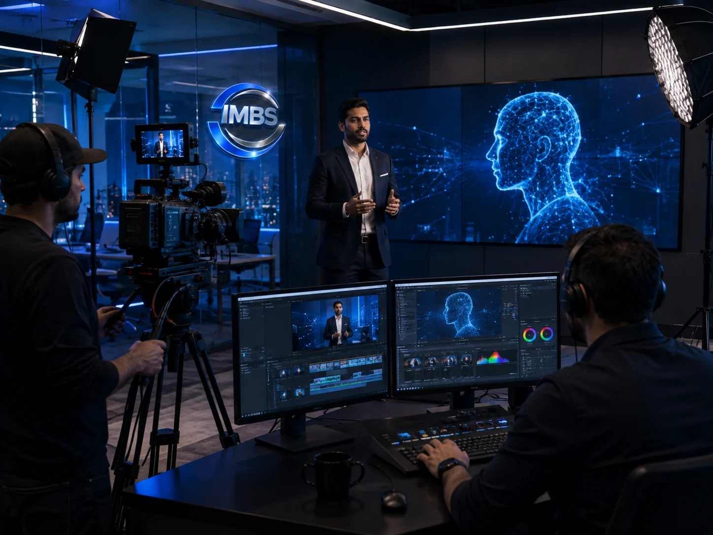 Corporate AI Video Profiles — IMBS service