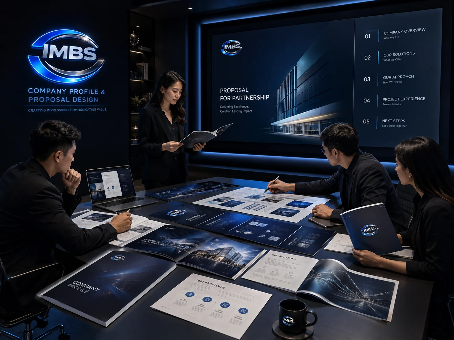 Company Profile & Proposal Design — IMBS professional service