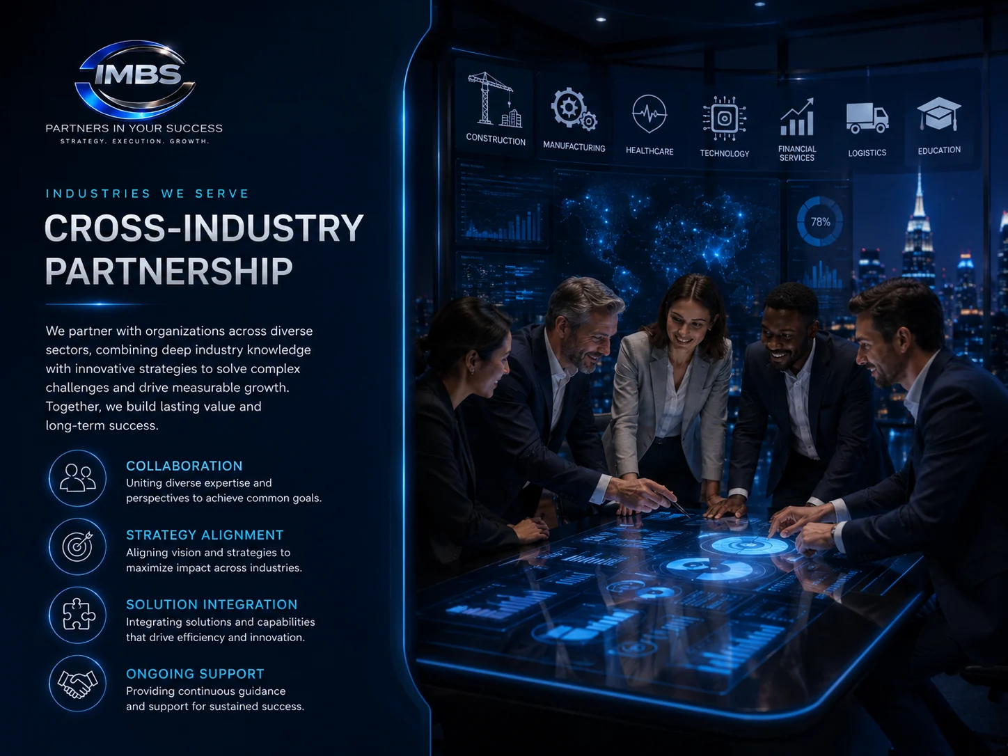 IMBS Connected expertise. Shared outcomes.