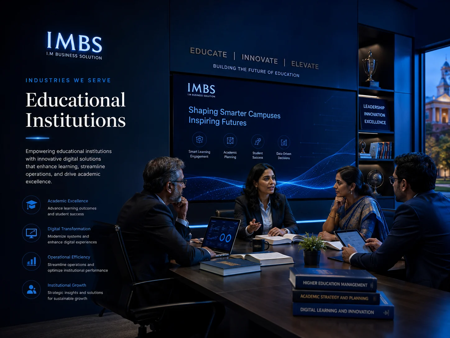 Educational Institutions — industry served by IMBS