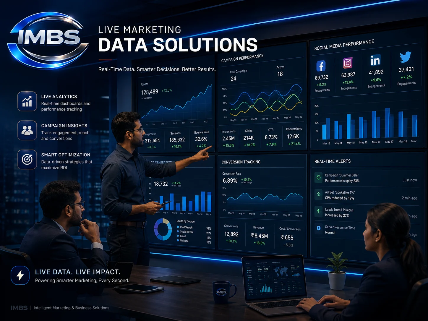 Live Marketing Data Solutions — IMBS professional service