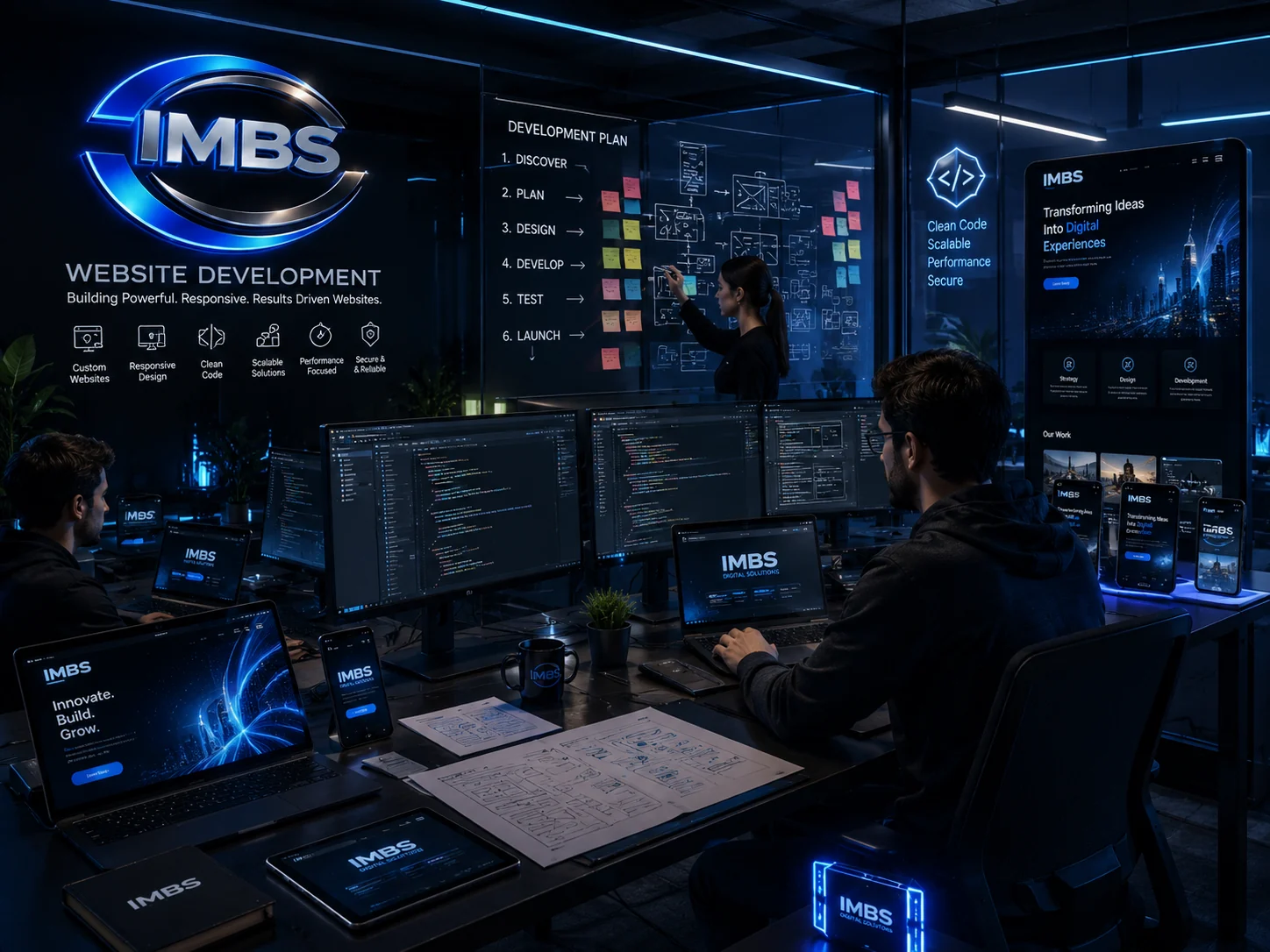 Website Development — IMBS professional service