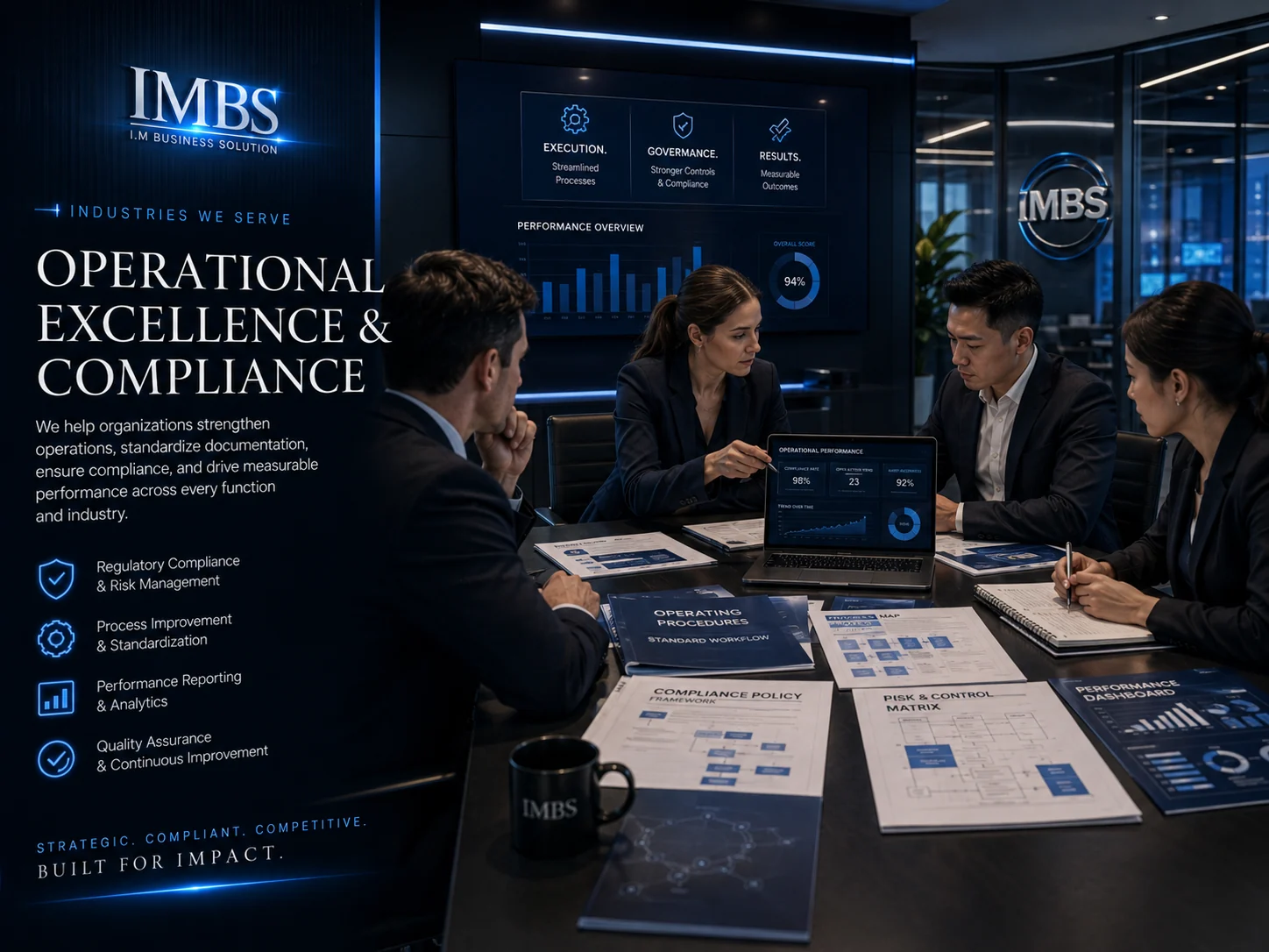 IMBS Structured execution with stronger controls